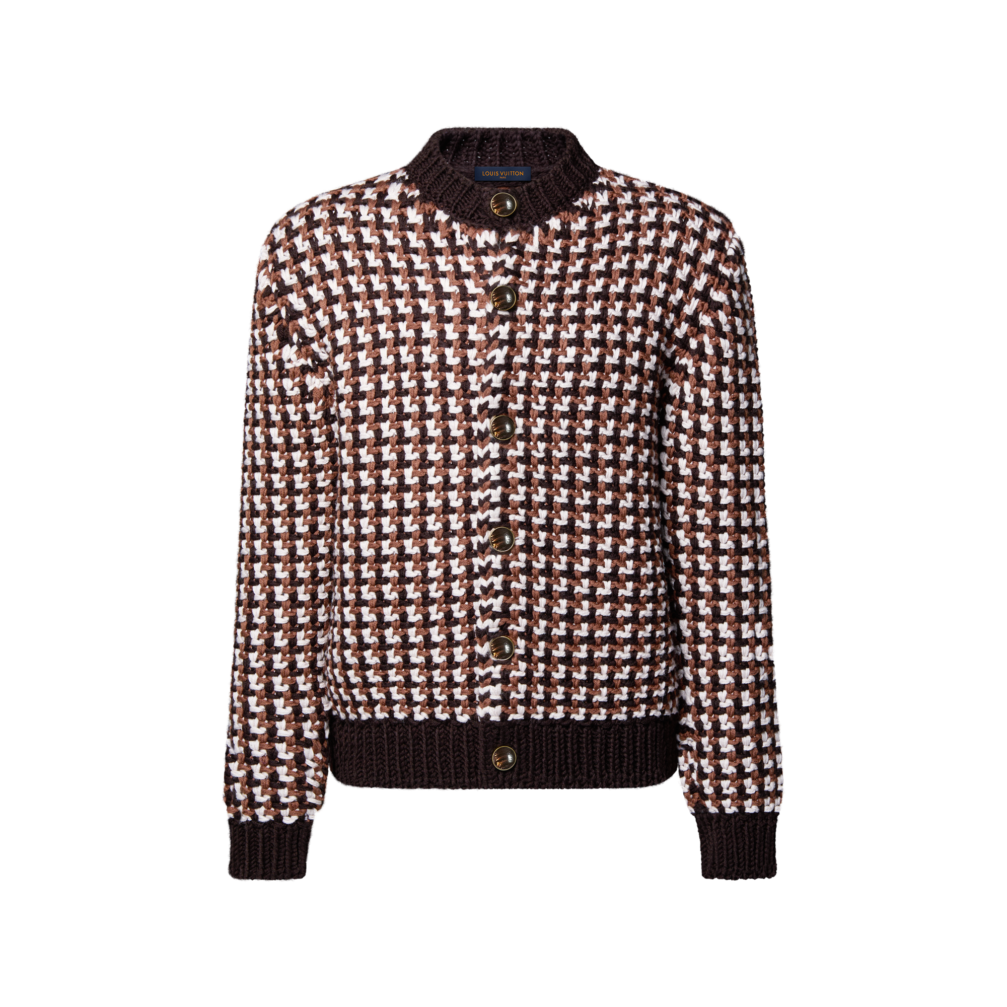 Chunky Knit Wool Cardigan - For Men | LOUIS VUITTON